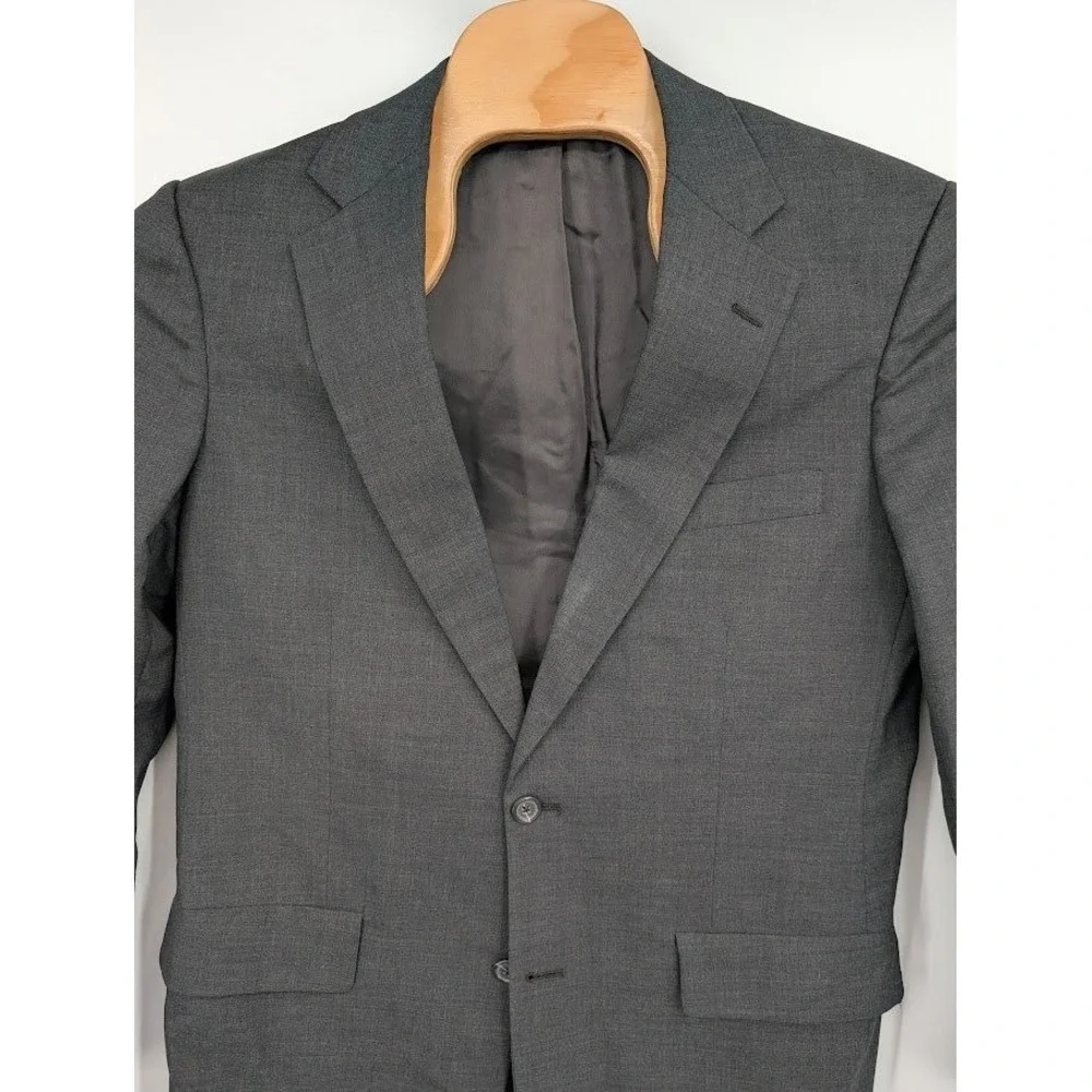 Brooks Brothers Brooks Ease Gray Wool Blazer and Pants set 39 Long‎
